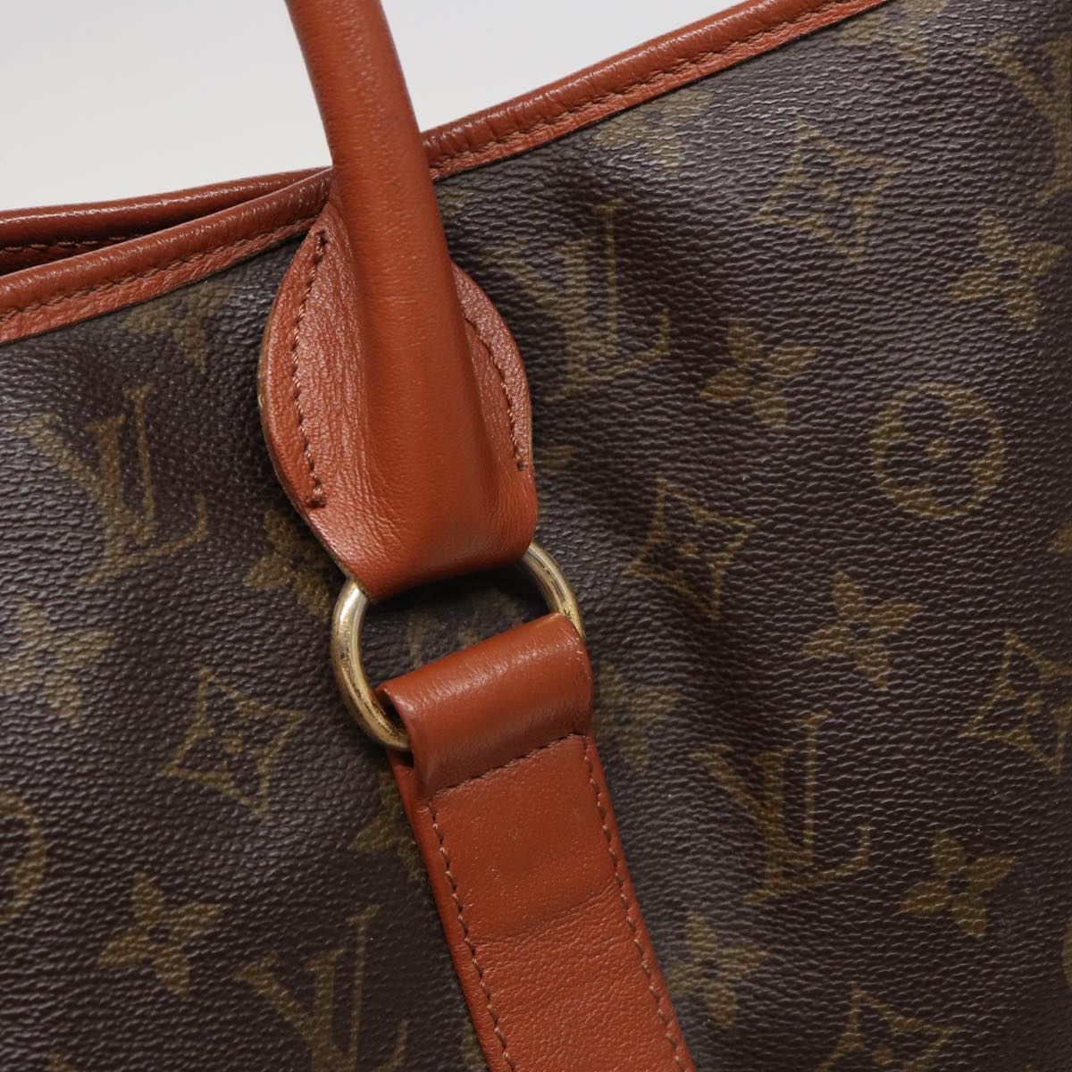 LOUIS VUITTON Monogram Sac Weekend GM Tote Bag M42420 LV Auth 81885