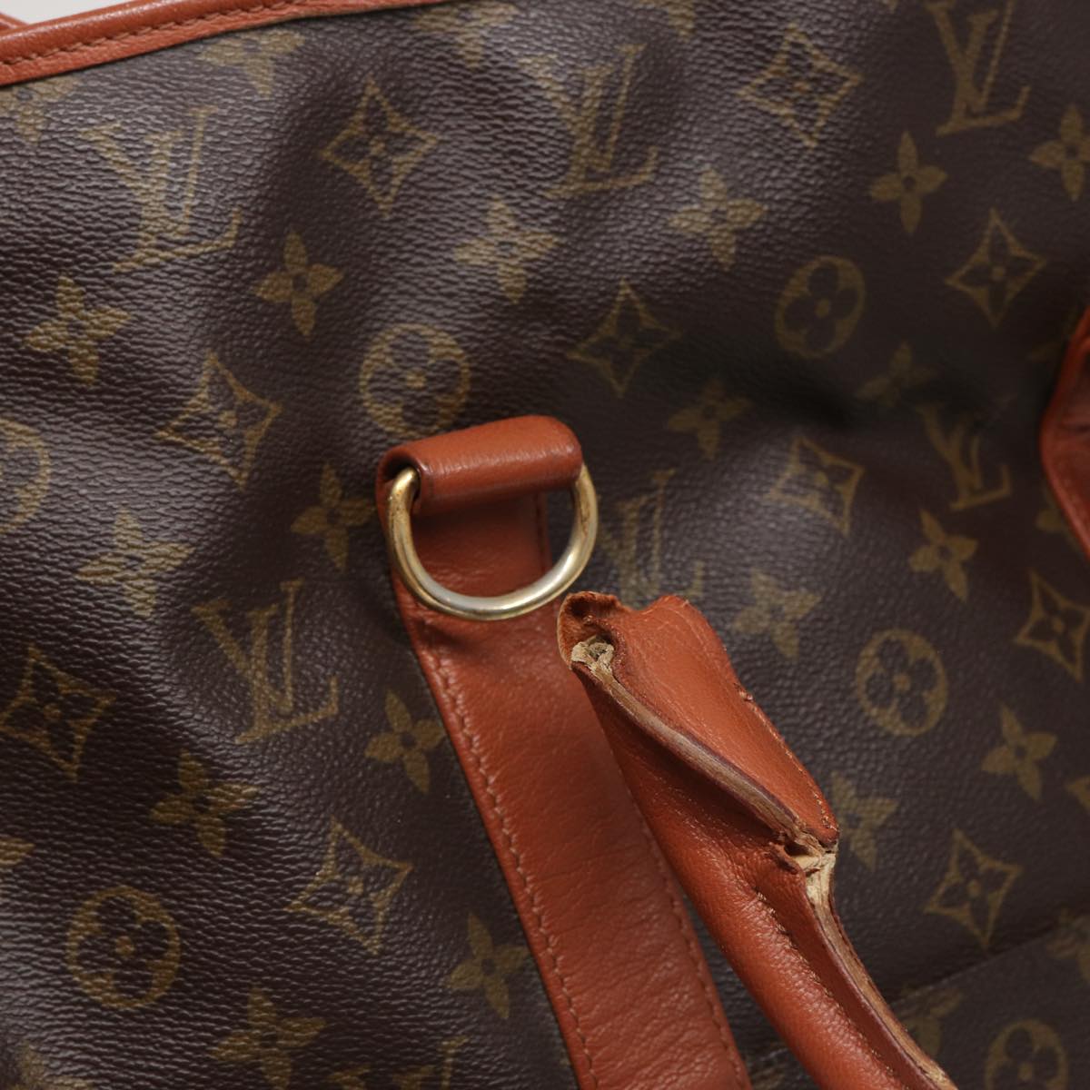 LOUIS VUITTON Monogram Sac Weekend GM Tote Bag M42420 LV Auth 81885