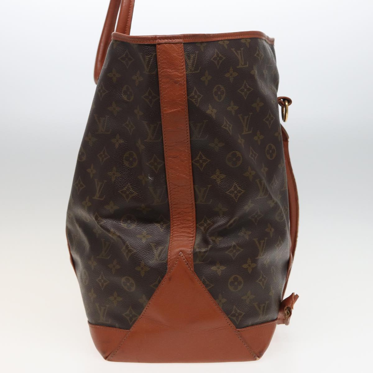 LOUIS VUITTON Monogram Sac Weekend GM Tote Bag M42420 LV Auth 81885