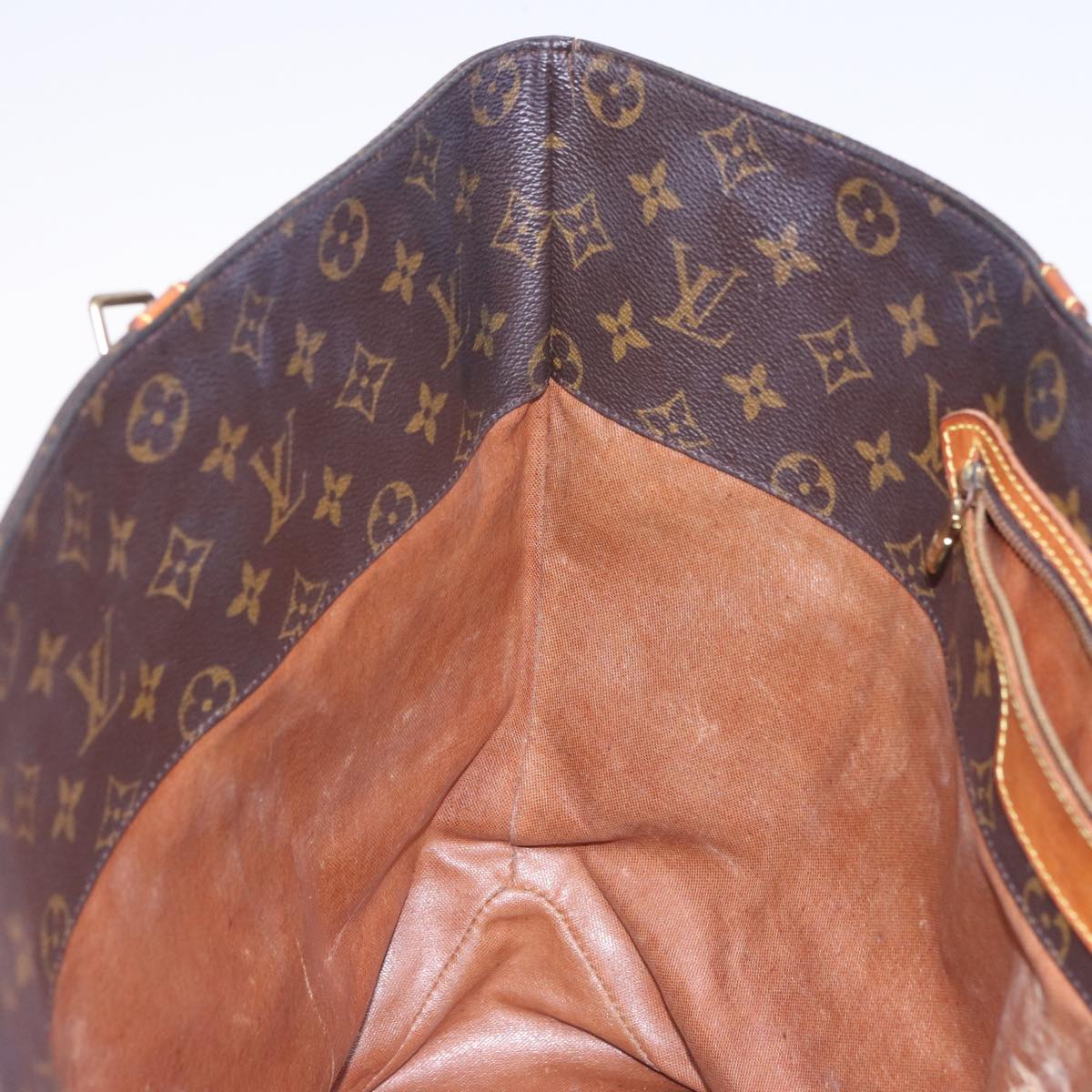 LOUIS VUITTON Monogram Sac Shopping Tote Bag M51108 LV Auth 81887