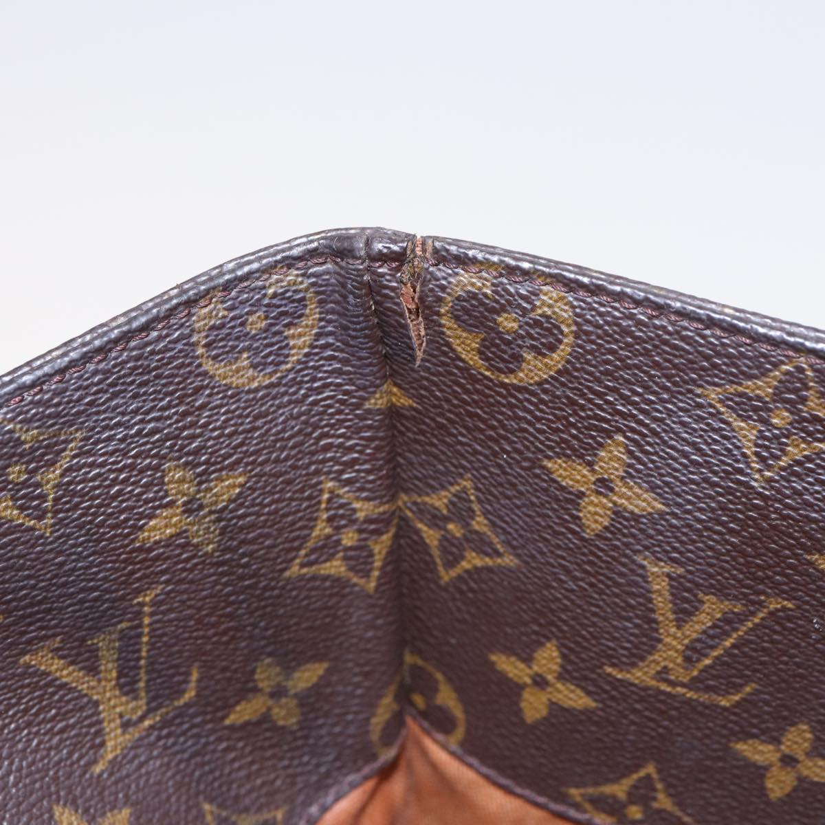 LOUIS VUITTON Monogram Sac Shopping Tote Bag M51108 LV Auth 81887