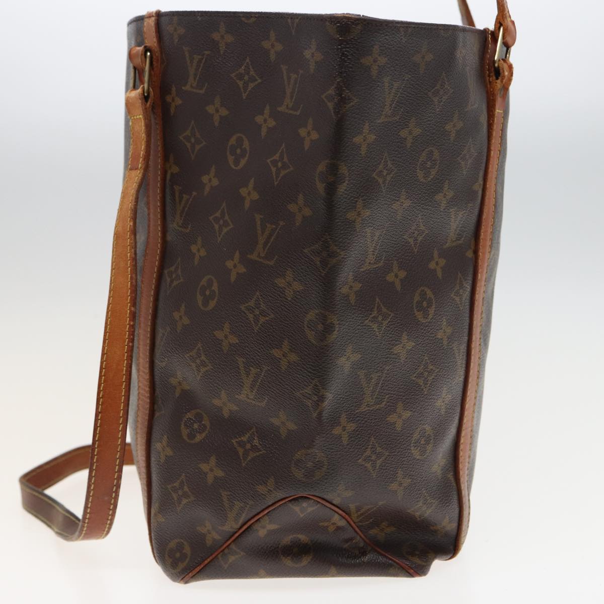 LOUIS VUITTON Monogram Sac Shopping Tote Bag M51108 LV Auth 81887