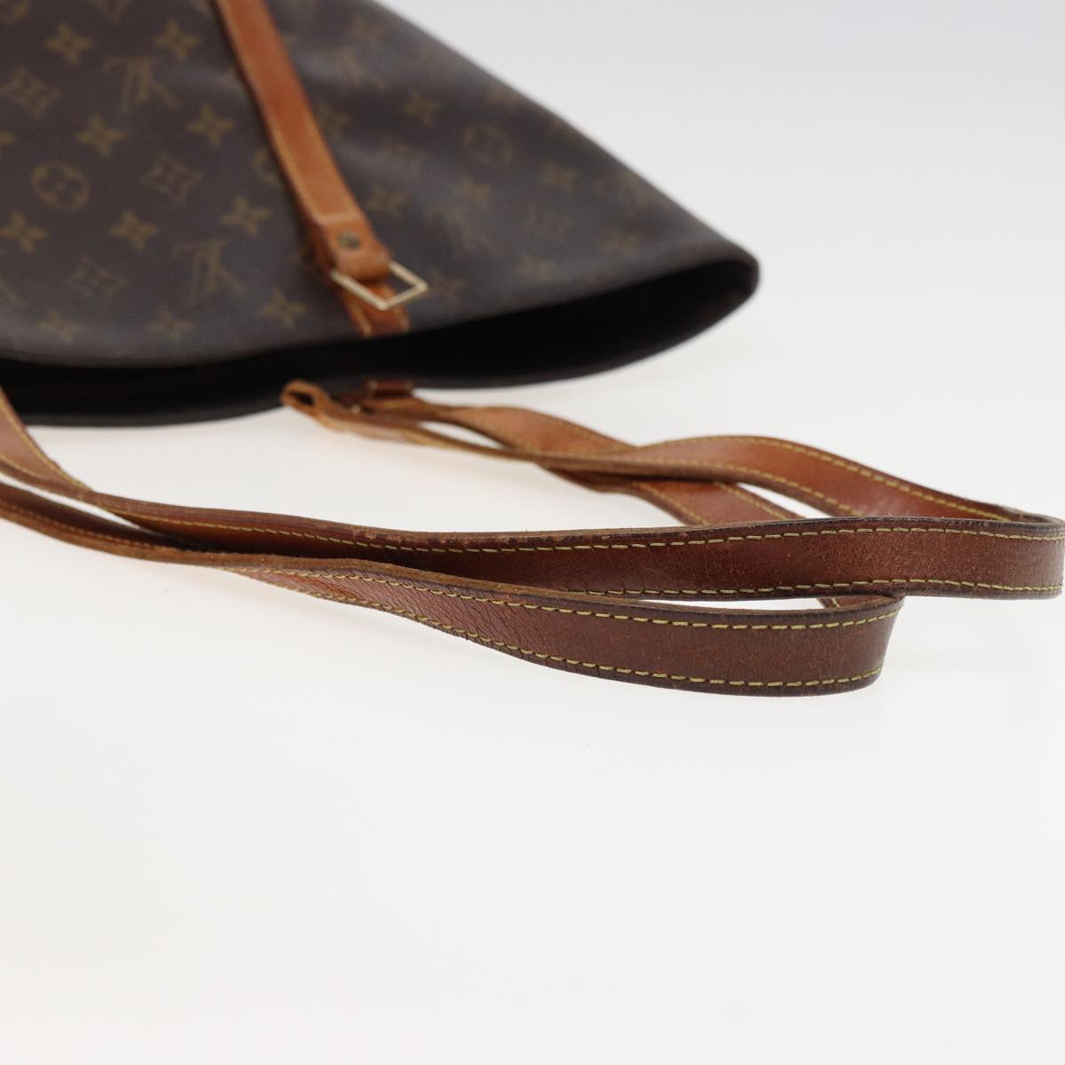 LOUIS VUITTON Monogram Sac Shopping Tote Bag M51108 LV Auth 81887