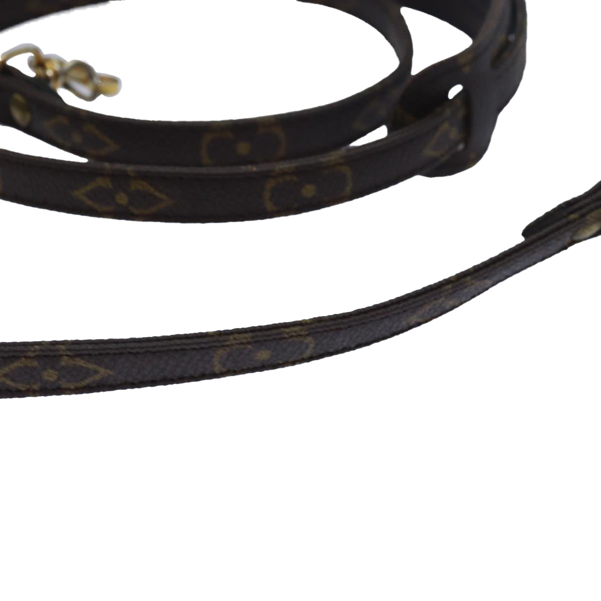 LOUIS VUITTON Monogram Shoulder Strap Vintage 46.5"" LV Auth 81890