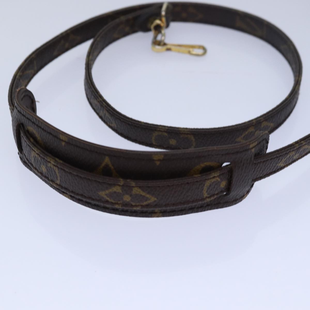 LOUIS VUITTON Monogram Shoulder Strap Vintage 46.5"" LV Auth 81890