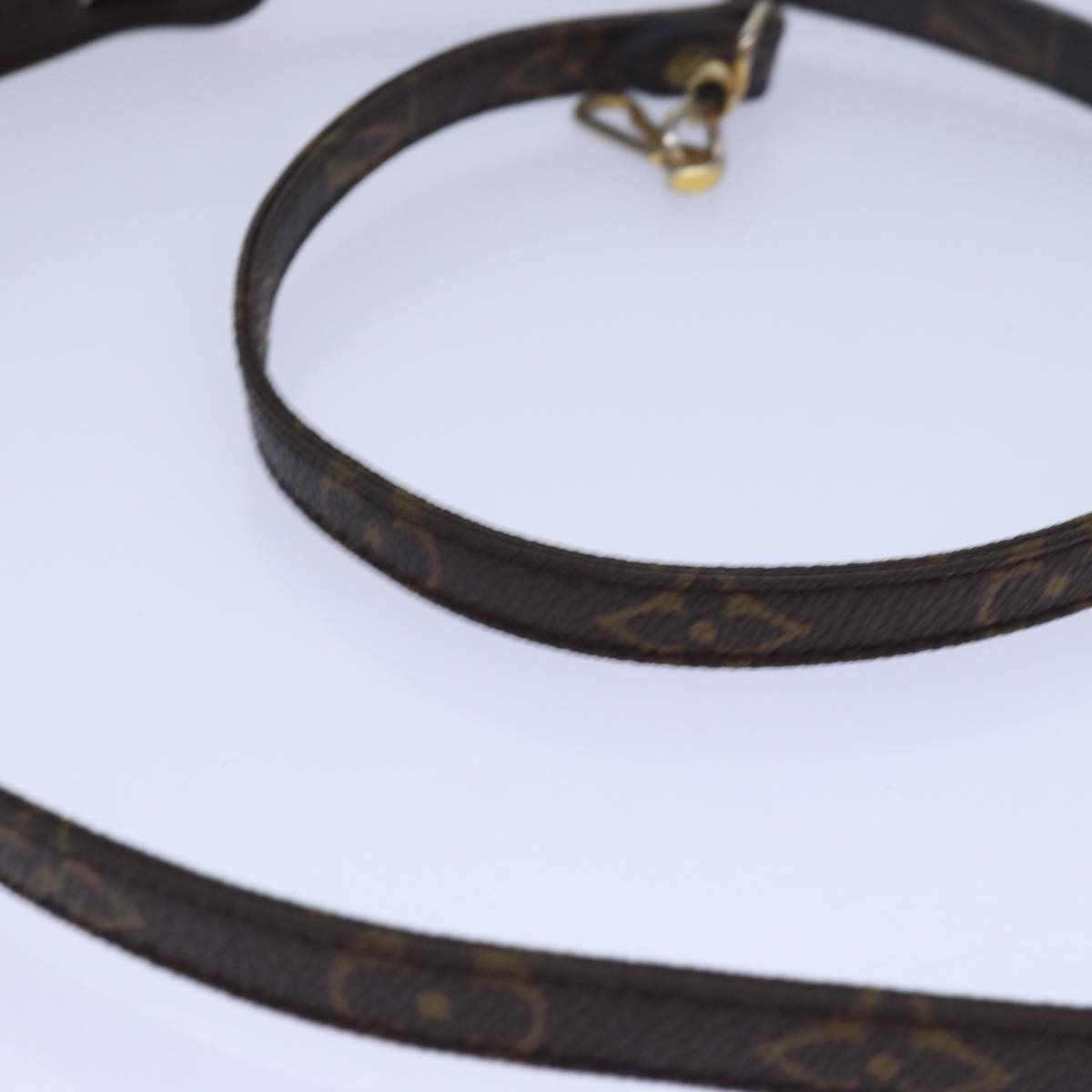 LOUIS VUITTON Monogram Shoulder Strap Vintage 46.5"" LV Auth 81890