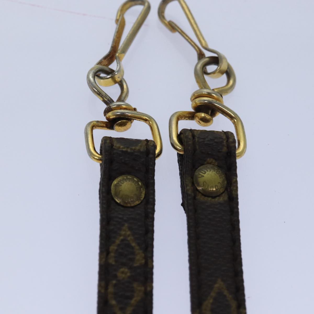 LOUIS VUITTON Monogram Shoulder Strap Vintage 46.5"" LV Auth 81890