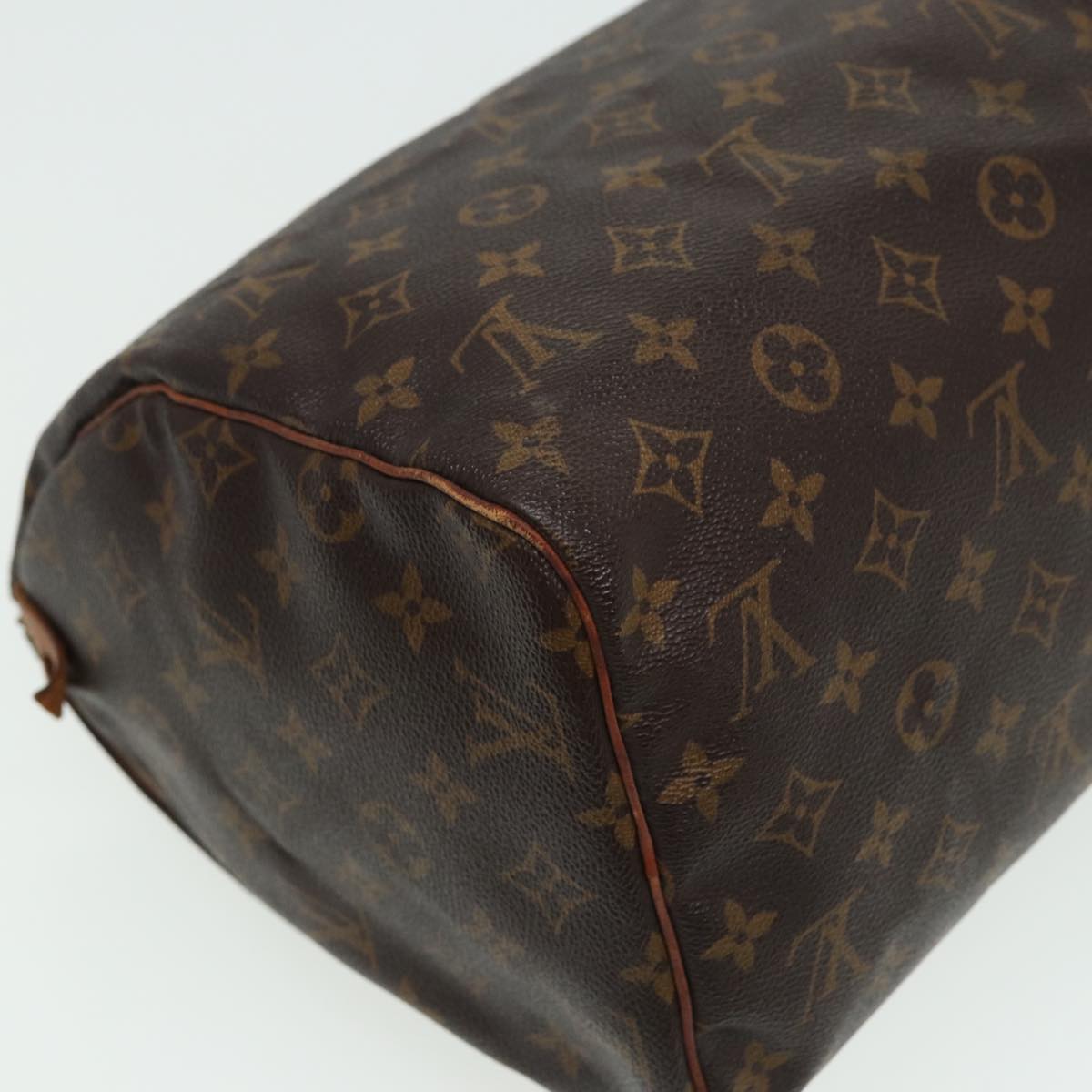 LOUIS VUITTON Monogram Speedy 30 Hand Bag M41526 LV Auth 81892