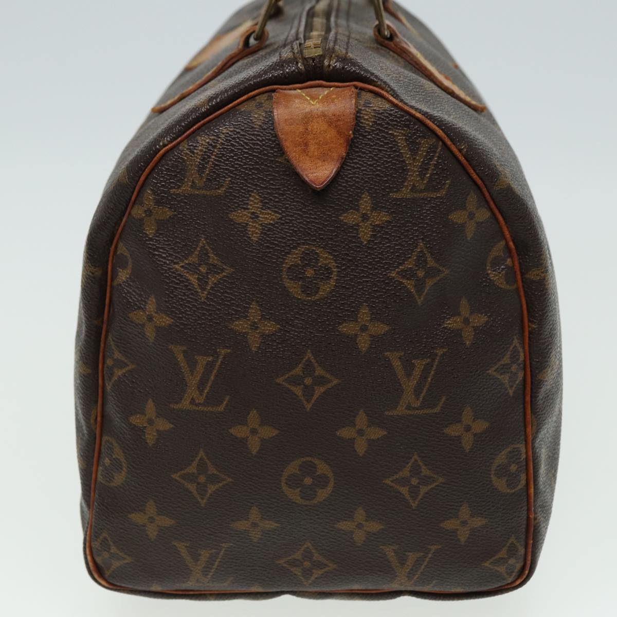 LOUIS VUITTON Monogram Speedy 30 Hand Bag M41526 LV Auth 81892