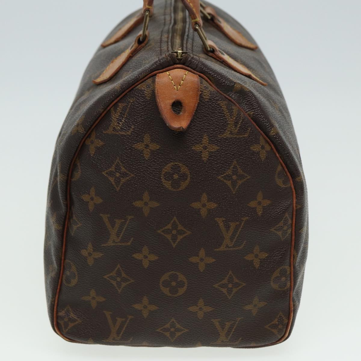 LOUIS VUITTON Monogram Speedy 30 Hand Bag M41526 LV Auth 81892