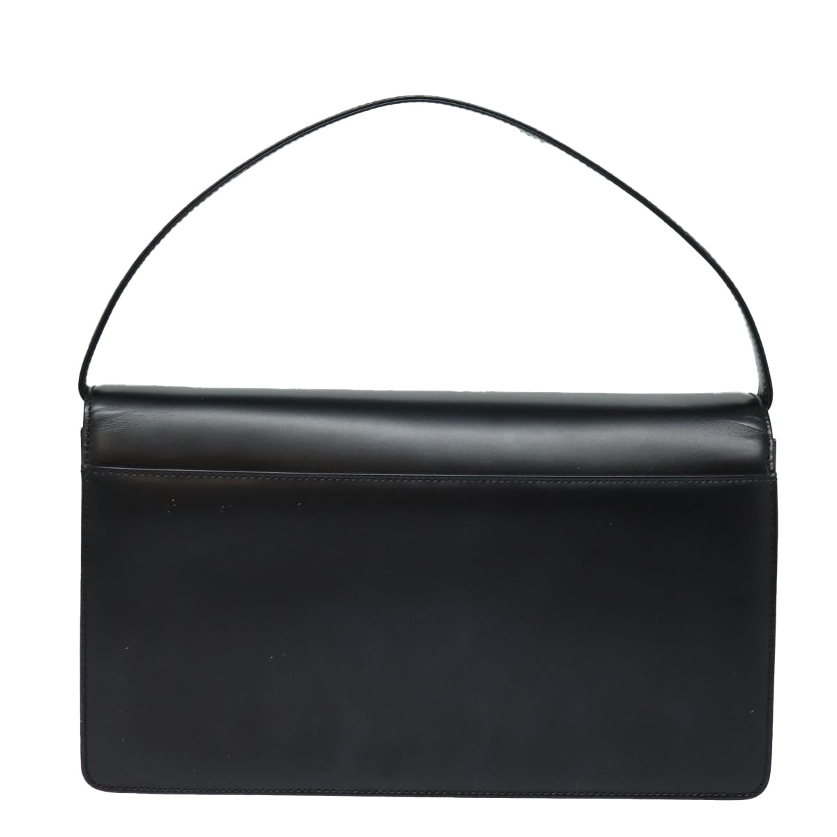 BURBERRY Hand Bag Leather Black Auth 81905 - 0