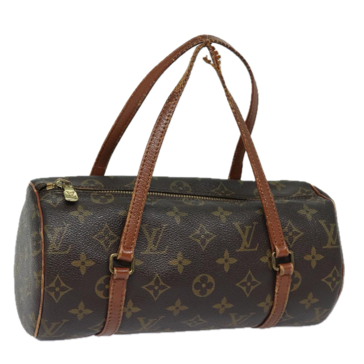 LOUIS VUITTON Monogram Papillon 26 old model Hand Bag Vintage M51366 Auth 81908