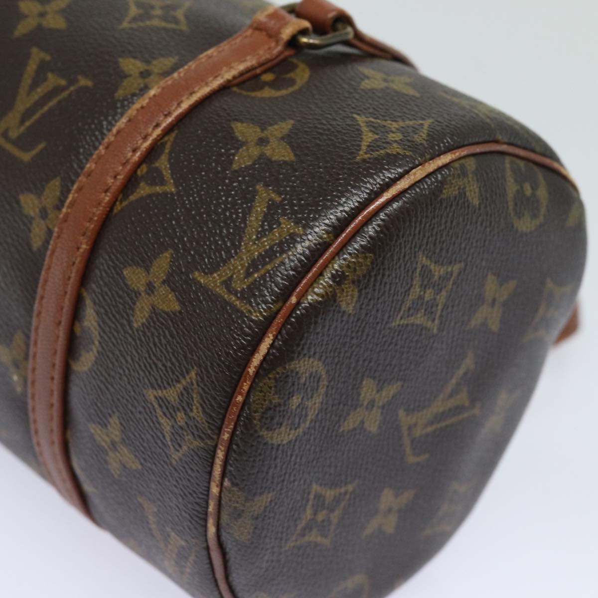 LOUIS VUITTON Monogram Papillon 26 old model Hand Bag Vintage M51366 Auth 81908