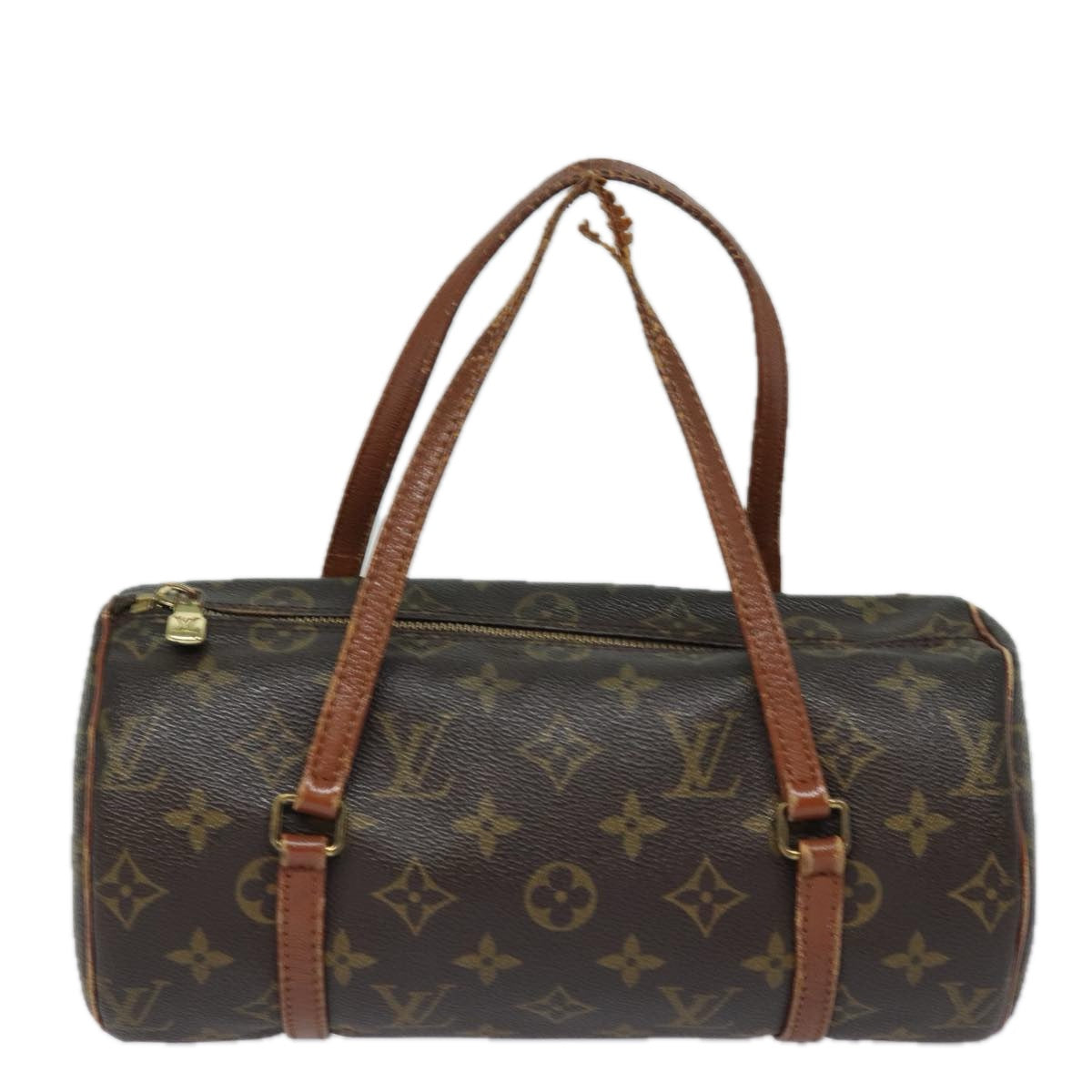 LOUIS VUITTON Monogram Papillon 26 old model Hand Bag Vintage M51366 Auth 81908