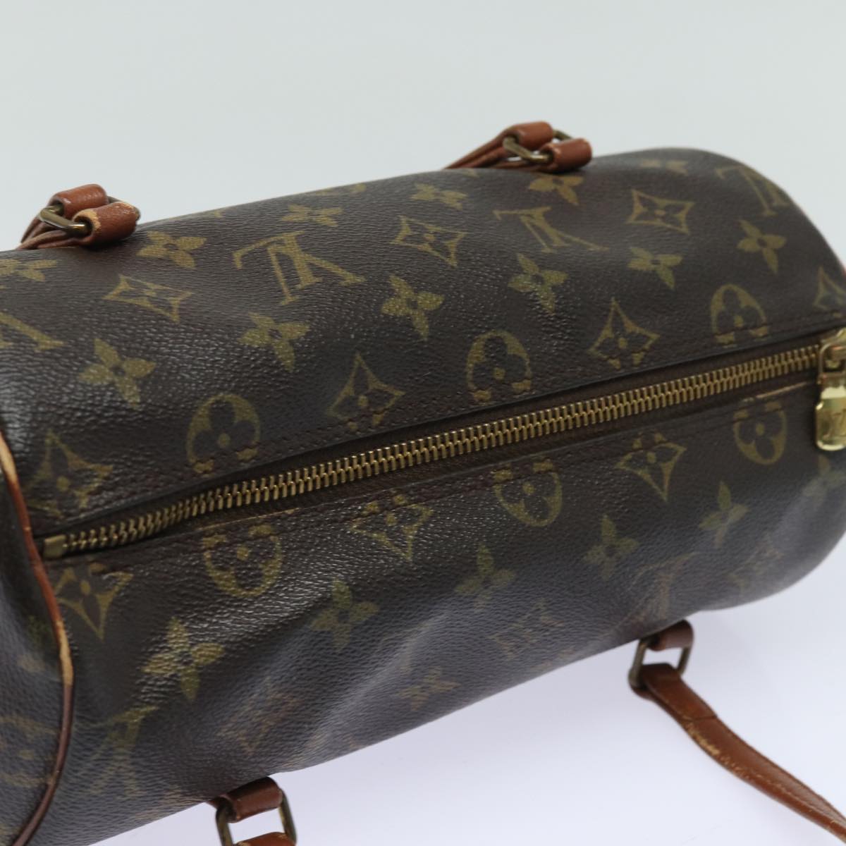 LOUIS VUITTON Monogram Papillon 26 old model Hand Bag Vintage M51366 Auth 81908