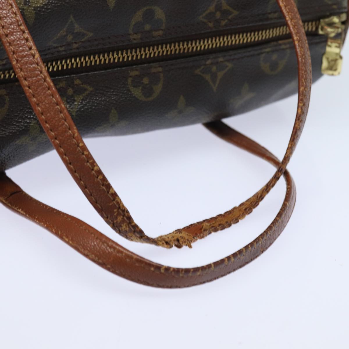 LOUIS VUITTON Monogram Papillon 26 old model Hand Bag Vintage M51366 Auth 81908