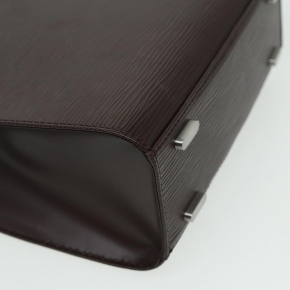 LOUIS VUITTON Epi Figari PM Hand Bag Mocha M5201D LV Auth 81911