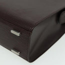 LOUIS VUITTON Epi Figari PM Hand Bag Mocha M5201D LV Auth 81911-14