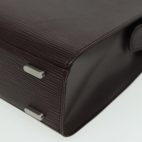 LOUIS VUITTON Epi Figari PM Hand Bag Mocha M5201D LV Auth 81911