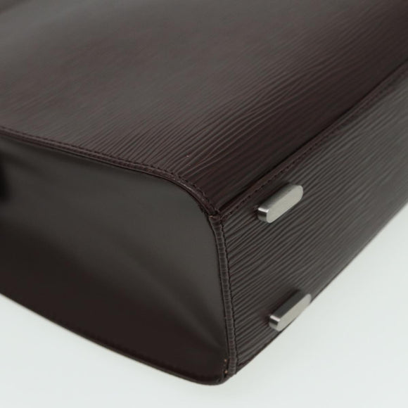 LOUIS VUITTON Epi Figari PM Hand Bag Mocha M5201D LV Auth 81911