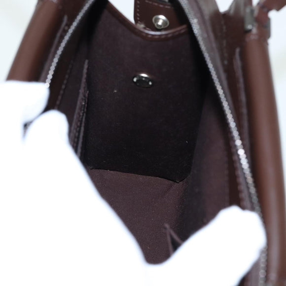 LOUIS VUITTON Epi Figari PM Hand Bag Mocha M5201D LV Auth 81911