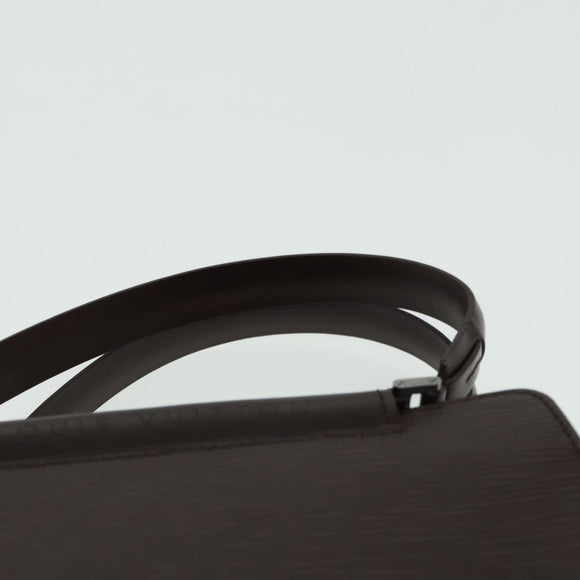 LOUIS VUITTON Epi Figari PM Hand Bag Mocha M5201D LV Auth 81911