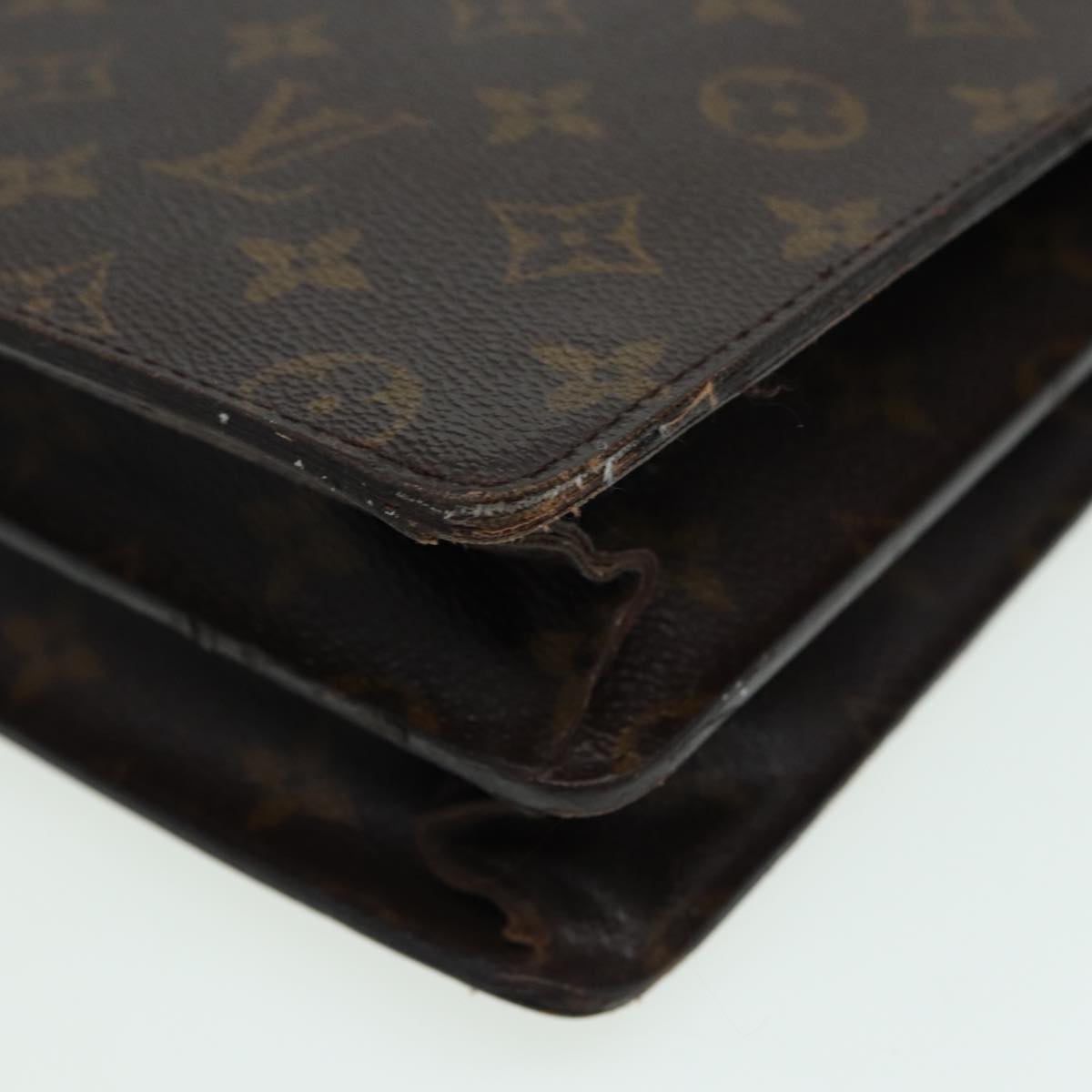 LOUIS VUITTON Monogram Serviette Conseiller Briefcase M53331 LV Auth 81916