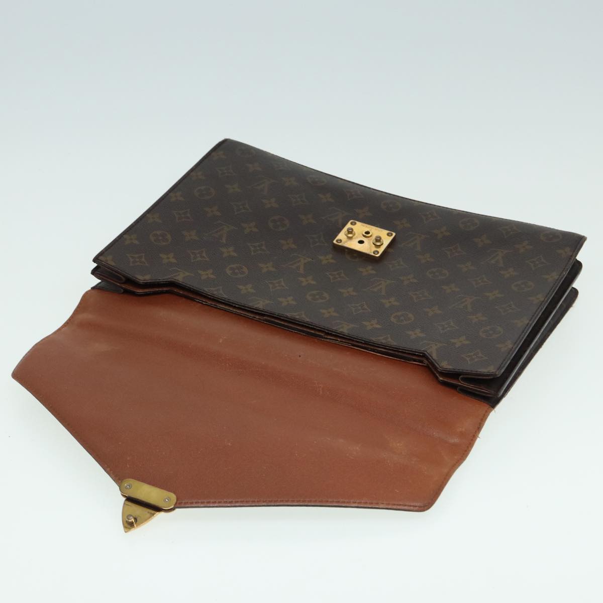 LOUIS VUITTON Monogram Serviette Conseiller Briefcase M53331 LV Auth 81916