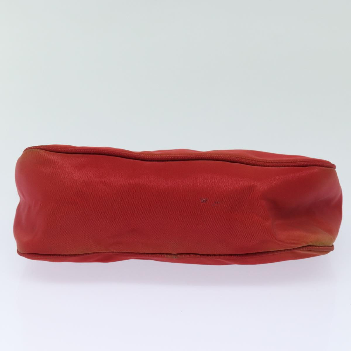 PRADA Accessory Pouch Nylon Red Auth 81927