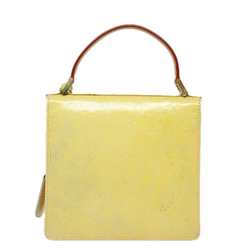 LOUIS VUITTON Monogram Vernis Spring Street Hand Bag Gris M91029 LV Auth 81950 - 0