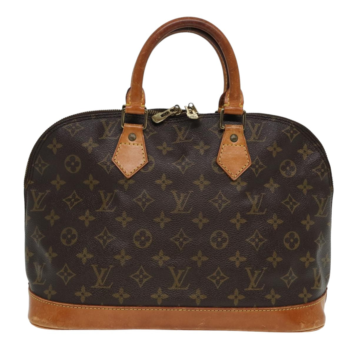 LOUIS VUITTON Monogram Alma Hand Bag M51130 LV Auth 81955