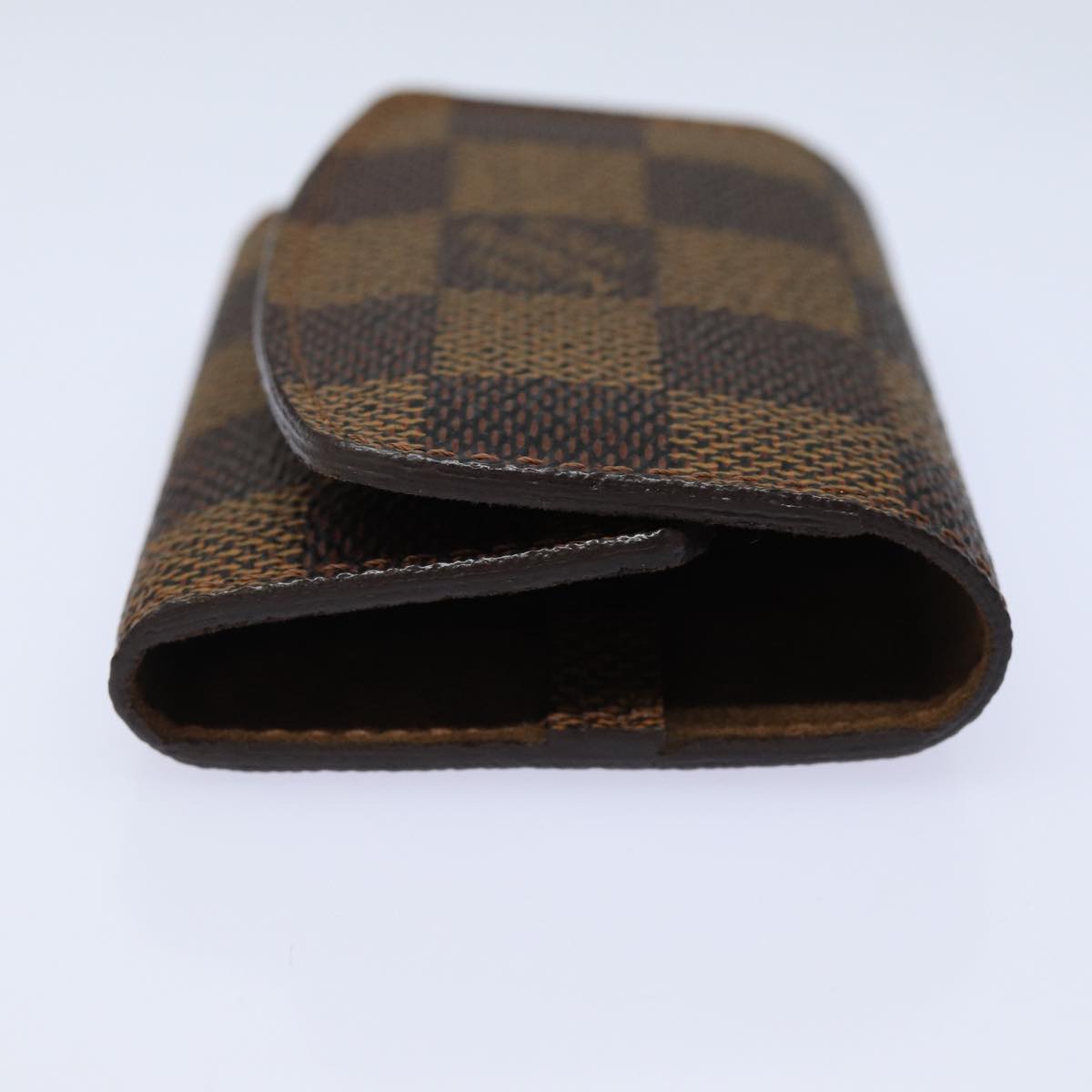 LOUIS VUITTON Damier Ebene Bouton Du Manchette Damier 4 Cuffs M64675 Auth 81996