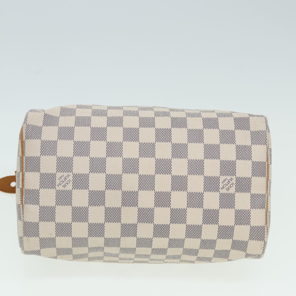 LOUIS VUITTON Damier Azur Speedy 25 Hand Bag N41534 LV Auth 82000