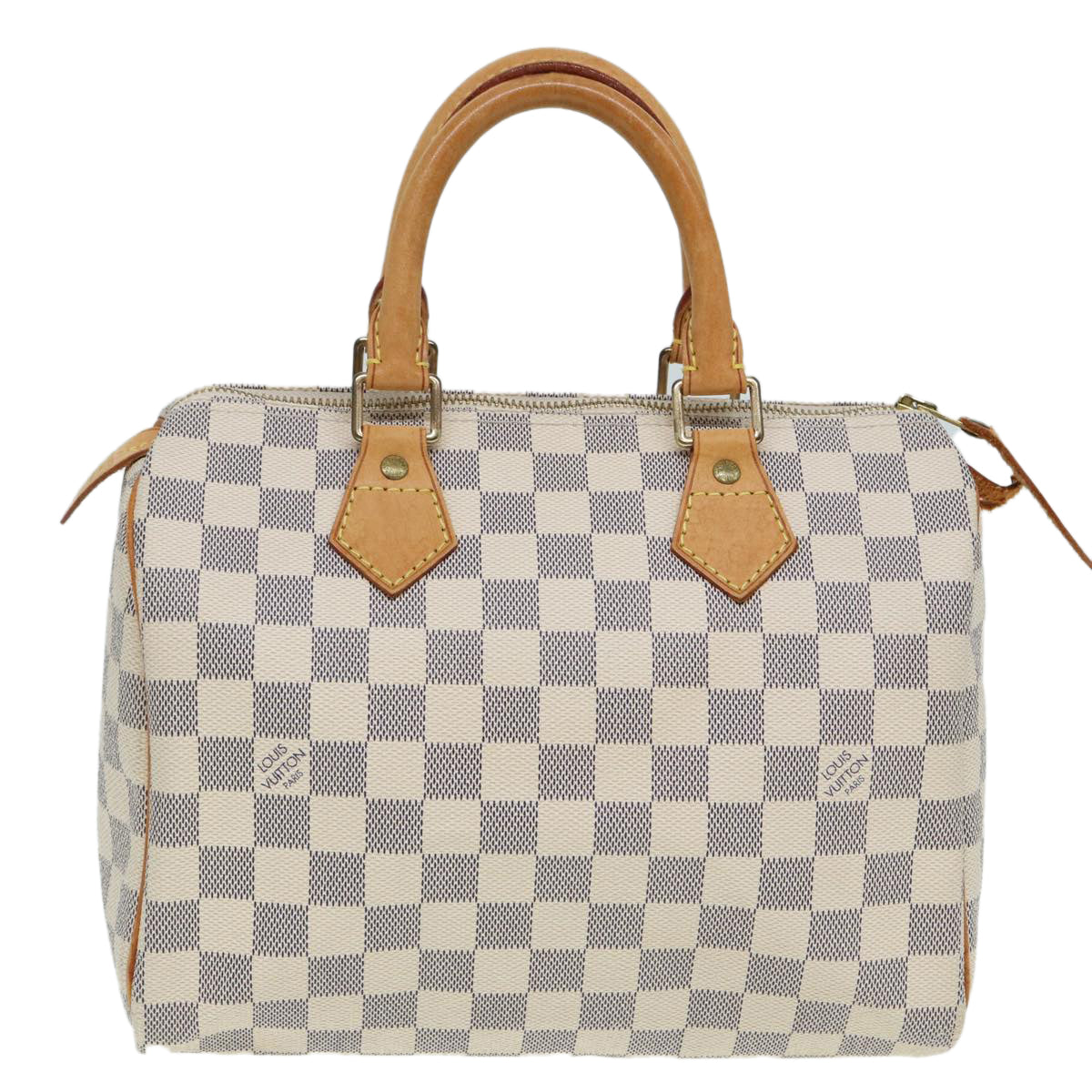 LOUIS VUITTON Damier Azur Speedy 25 Hand Bag N41534 LV Auth 82000