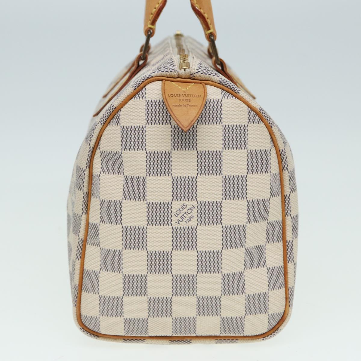 LOUIS VUITTON Damier Azur Speedy 25 Hand Bag N41534 LV Auth 82000