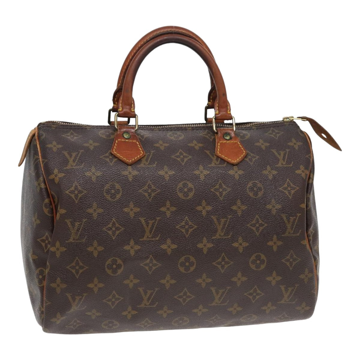 LOUIS VUITTON Monogram Speedy 30 Hand Bag M41526 LV Auth 82001