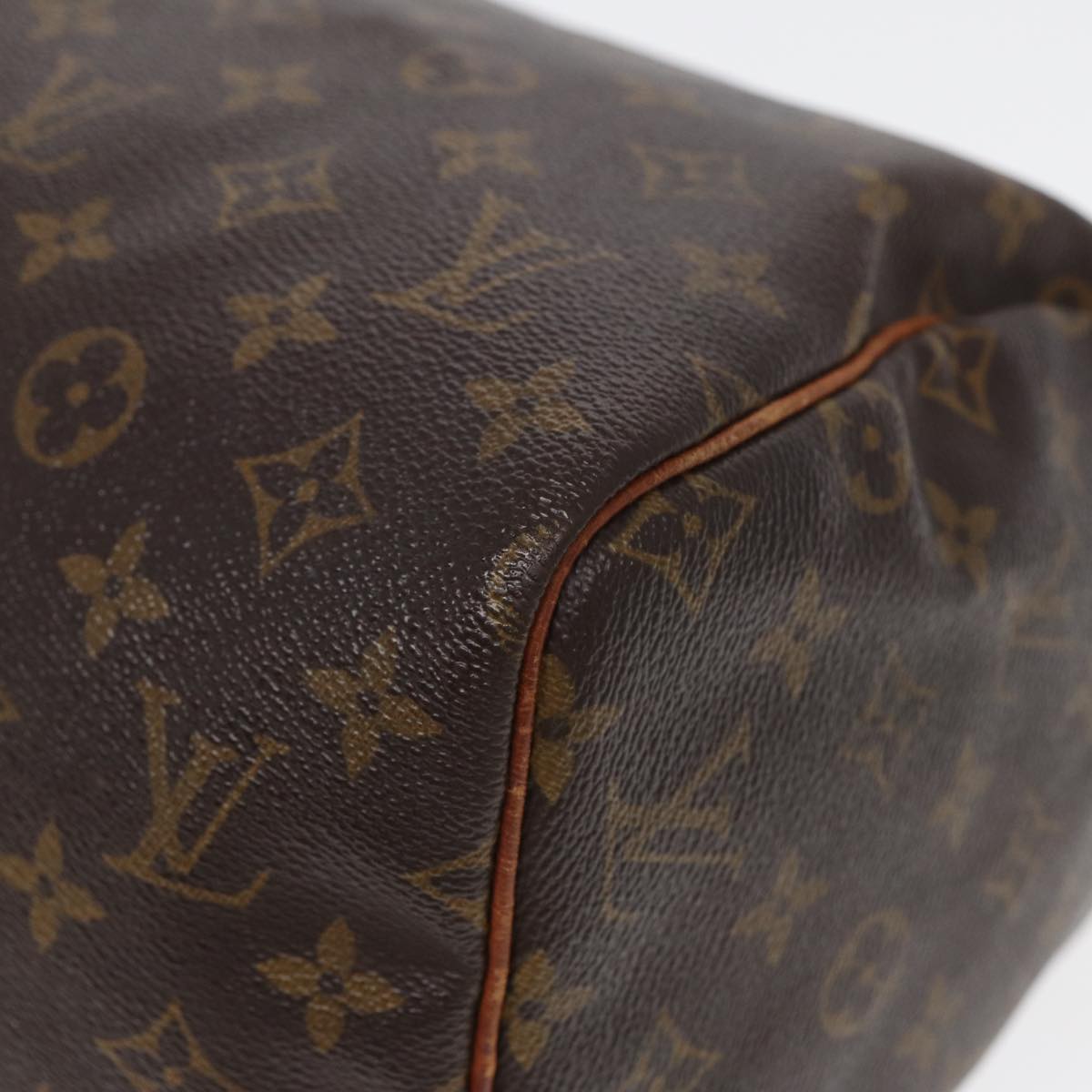 LOUIS VUITTON Monogram Speedy 30 Hand Bag M41526 LV Auth 82001