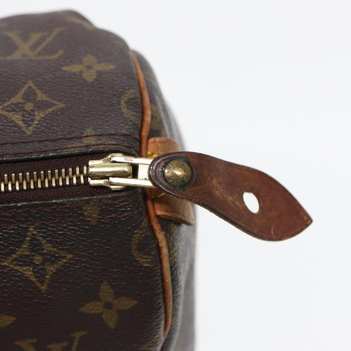 LOUIS VUITTON Monogram Speedy 30 Hand Bag M41526 LV Auth 82001