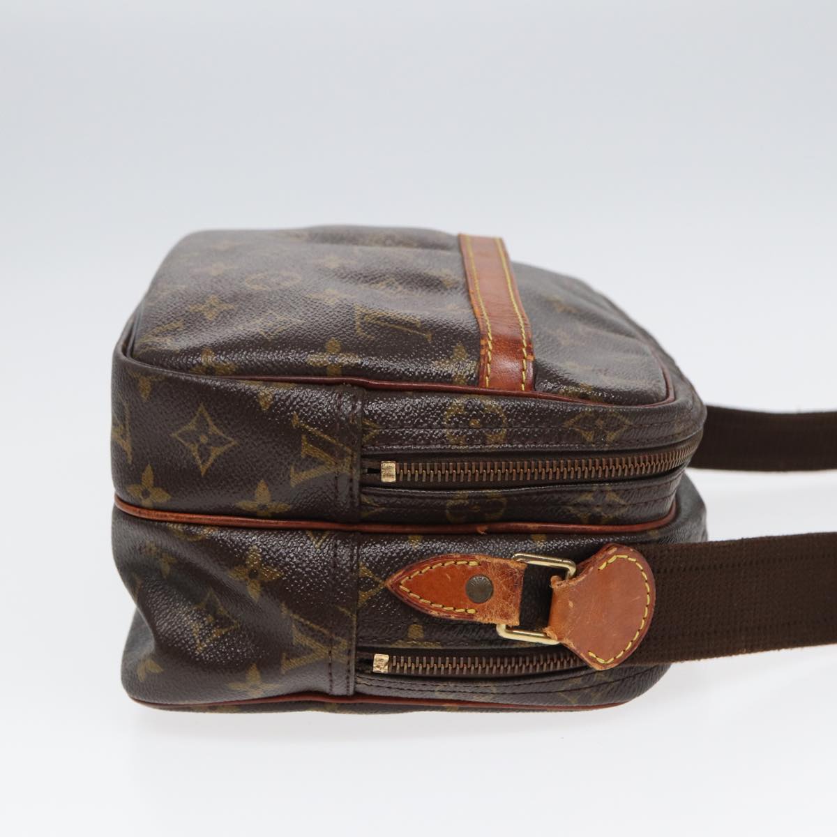 LOUIS VUITTON Monogram Reporter PM Shoulder Bag M45254 LV Auth 82003