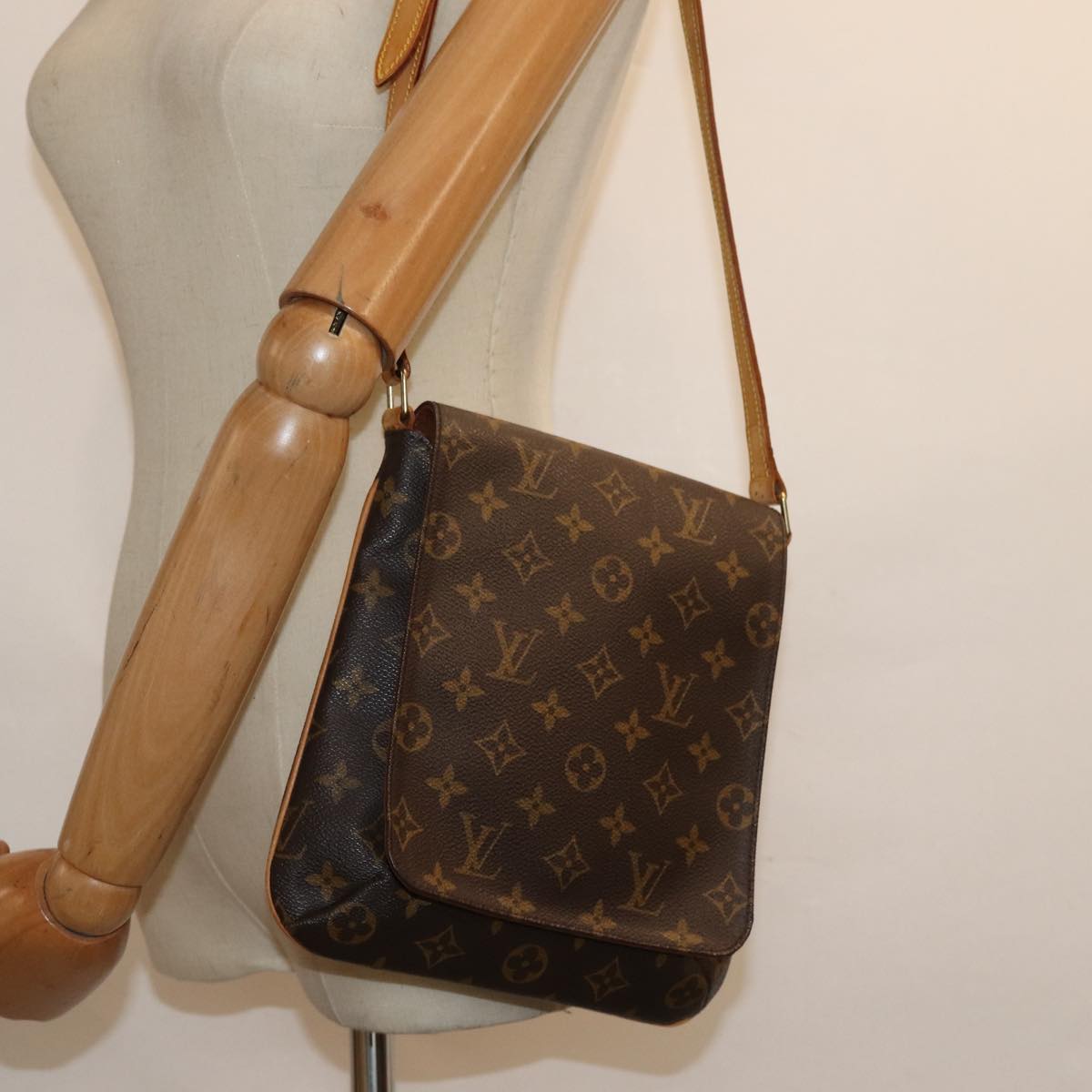 LOUIS VUITTON Monogram Musette Salsa Short Shoulder Bag M51258 LV Auth 82013