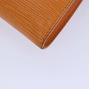 LOUIS VUITTON Epi Pochette Accessoires Pouch Orange Mandarin M5294H Auth 82026-14