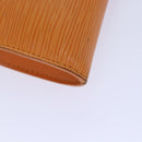 LOUIS VUITTON Epi Pochette Accessoires Pouch Orange Mandarin M5294H Auth 82026-17