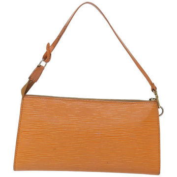LOUIS VUITTON Epi Pochette Accessoires Pouch Orange Mandarin M5294H Auth 82026 - 0