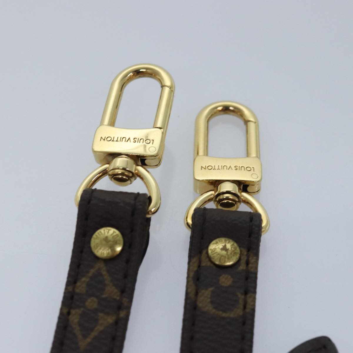 LOUIS VUITTON Monogram Adjustable Shoulder Strap 36.6""-43.7"" LV Auth 82027