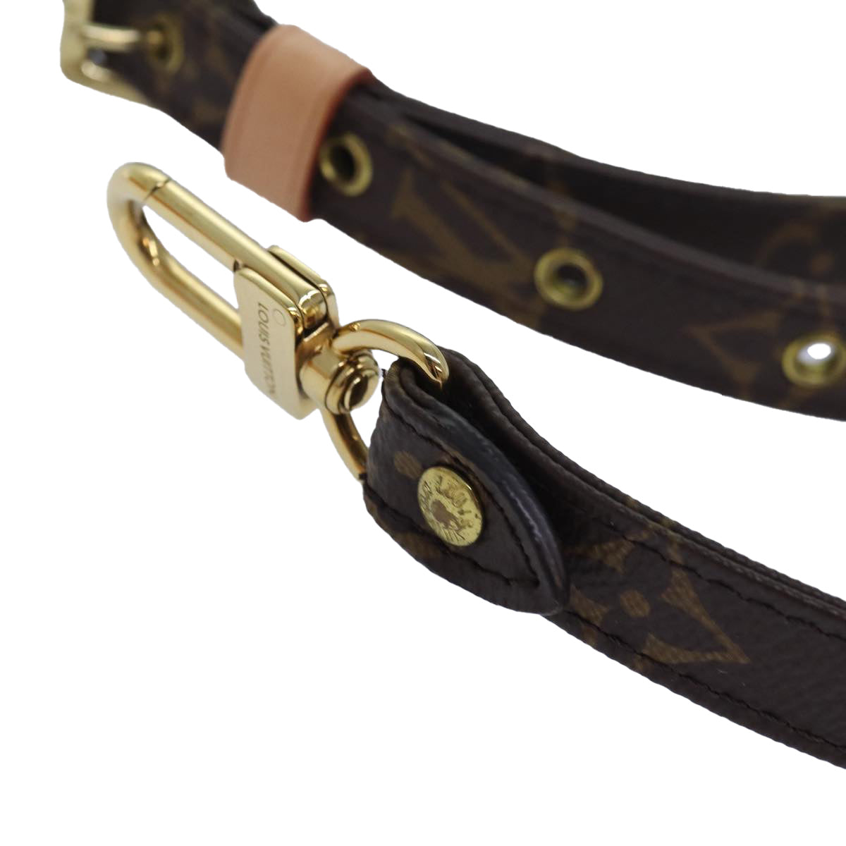 LOUIS VUITTON Monogram Adjustable Shoulder Strap 36.6""-43.7"" LV Auth 82027 - 0