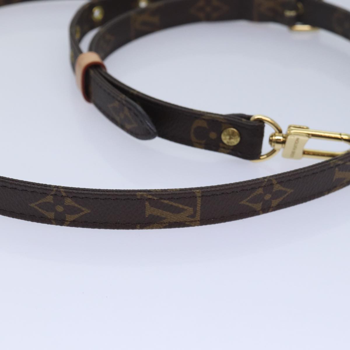 LOUIS VUITTON Monogram Adjustable Shoulder Strap 36.6""-43.7"" LV Auth 82027