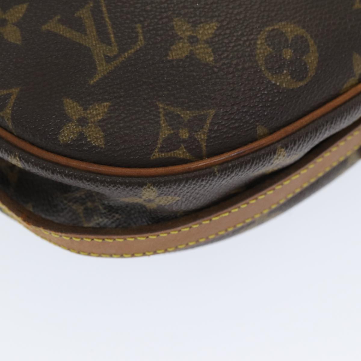 LOUIS VUITTON Monogram Jeune Fille MM Shoulder Bag M51226 LV Auth 82029