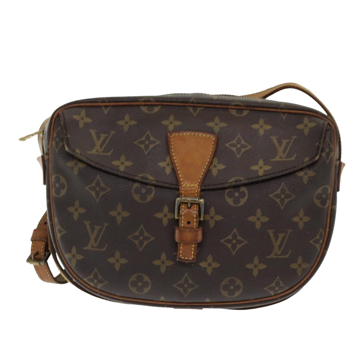 LOUIS VUITTON Monogram Jeune Fille MM Shoulder Bag M51226 LV Auth 82029