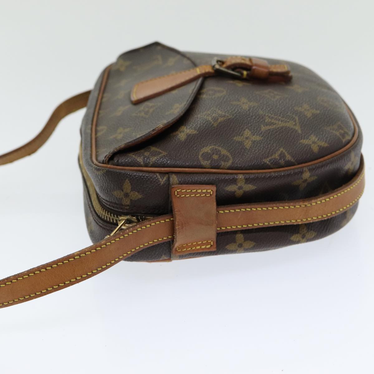 LOUIS VUITTON Monogram Jeune Fille MM Shoulder Bag M51226 LV Auth 82029