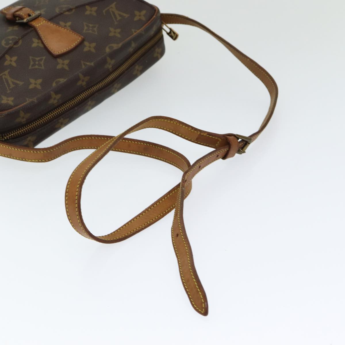 LOUIS VUITTON Monogram Jeune Fille MM Shoulder Bag M51226 LV Auth 82029